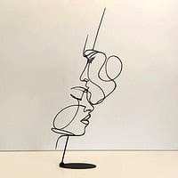 Decoratiuni birou 3D personalizate Kiss